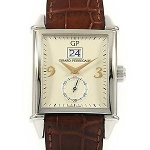 GIRARD PERREGAUX Vintage 1945 Ref 25805 11 821 0 King LIMI Watch Usedd