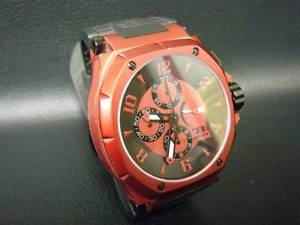 BUTI Self-winding chronograph wristwatch SPEED World limited 1000 Rare USED