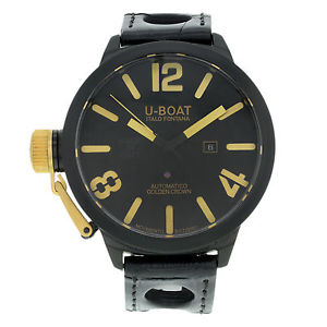 AUCTION U-Boat Classico 1215 Black Ceramic Automatic Right Handed Men's Watch