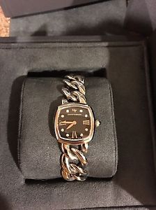 David Yurman Diamond Albion Stainless Steel Ladies Watch Box and Papers Included