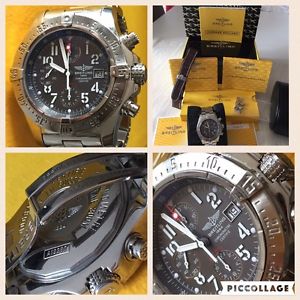 BREITLING AVENGER SKYLAND REF.  A 13380 LIKE NEW PERFECT FULL SET COME NUOVO
