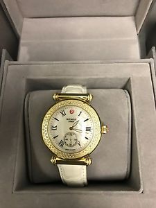 100% Authentic Michelle Caber Watch, Gold With Diamonds $1850
