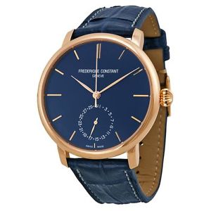 Frederique Constant FC-710N4S4 Mens Blue Dial Analog Automatic Watch