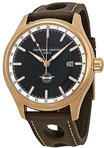 Frederique Constant FC-350CH5B4 Healey Gmt Mens Watch New