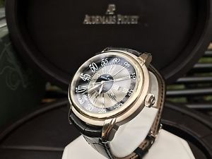 ~Rare~ Audemars Piguet Millenary Novelty 18K White Gold Watch *Complete* $32,800