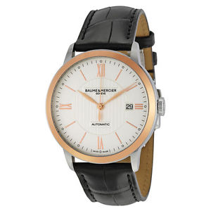 Baume ET Mercier Classima Men's Automatic Silver Dial Swiss Watch 10216
