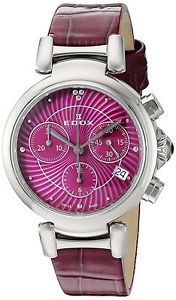 Edox Women's 10220 3C ROIN LaPassion Analog Display Swiss Quartz Pink Watch New
