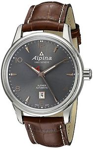 Alpina Men's AL-525VG4E6 Alpiner Analog Display Automatic Self Wind Brown... New