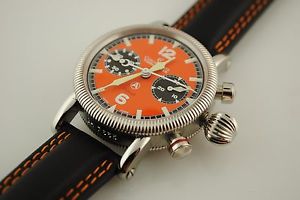 Chronoswiss Timemaster Flyback Chronograph - Special Orange dial!!!