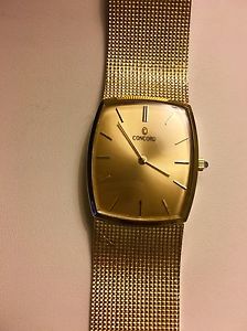 concord 14k Gold Man's Watch