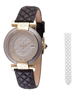 Gevril Women's Berletta Diamond Watch with Interchangeable Strap   MSRP: $3195.