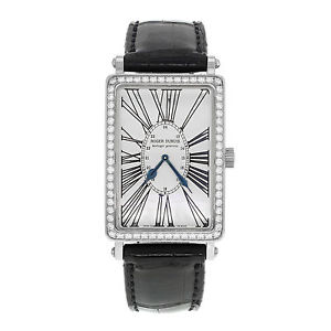 AUCTION Roger Dubuis Much More Factory Diamonds 18K White Gold Winder  Watch