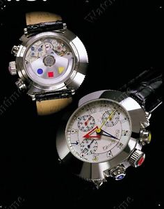 Discontinued LNIB Swiss Cattin Art De'co Chronograph, model "Chrono 1" - watch