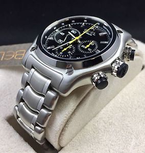 EBEL 1911 BTR Swiss Made Automatic Chronograph Watch NEW! 1216260 $6900
