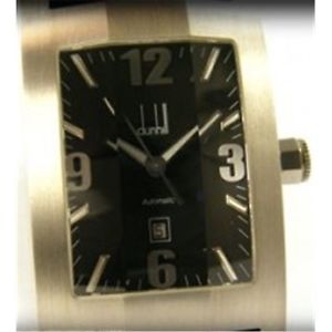 DUNHILL Mod. DUNHILLION AUTOMATIC SS CASE LEATHER STRAP AUTOMATIC 30X30mm - WR :