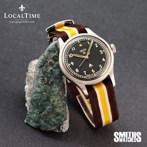1960's SMITHS [UK] Vintage Military Broad Arrow Watch Ref. W10/6645-99-961-4045