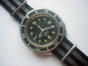70s Avricoste Spirotechnique 200m Professional Automatic French Navy Divers