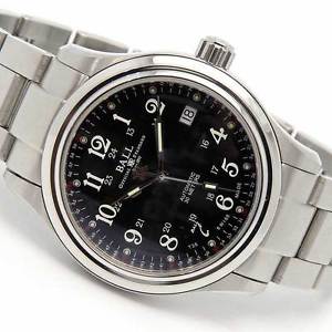 Ball Watch Trainmaster 60 Seconds See-Through Back NM1038D-SJ-BK 1006245