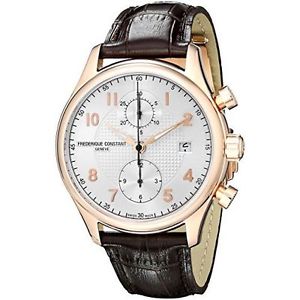 Frederique Constant Men's FC393RM5B4 Run About Rose Gold-Plated Stainless Steel