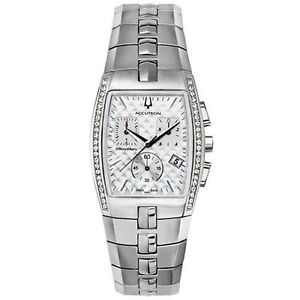 Accutron Men's 26E11 Lucerne Diamond Chronograph Watch