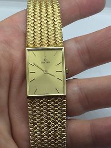14kt Gold Concord Gold Watch