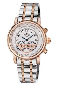 GV2 By Gevril Men's 8103B Montreux Chrono Limited Edition Two-Tone IP Watch
