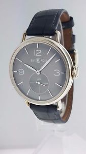 Gents Bell And Ross WWI Argentium Grey Dial Mens Watch In Stainless Steel