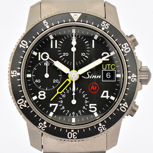 Auth Sinn 103 TI UTC Chronograph Day Automatic Titanium Men's Watch #5524