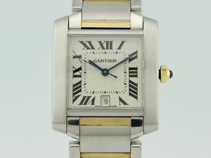 Cartier Tank Francaise Automatic Steel and 18K Gold 2302
