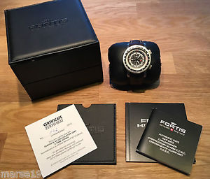 Fortis B-47 Calculator GMT 3 Time Zones Limited Edition 102/2012 Automatikuhr