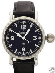 Auth CHRONOSWISS Time Master CH6233 Hand-winding Men's watch