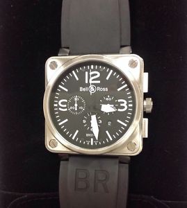 Bell & Ross BR01-94 Steel Men's Watch Model BR01-94-STEEL