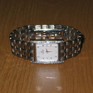 CONCORD Veneto 61-25-665 Ladies 18K White Gold Diamond Watch Pre-Owned