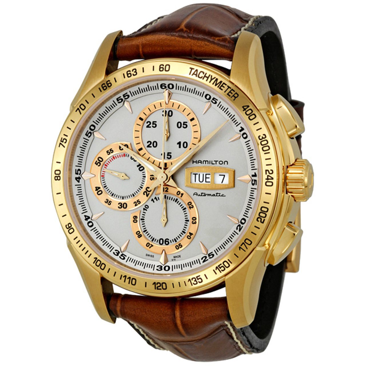 Hamilton Jazzmaster H32836551 Mens Grey Dial Analog Automatic Watch