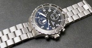 DAMASKO DC66 WATCH /  ICE HARDENED STAINLESS STEEL CHRONOGRAPH IN MINT CONDITION