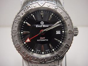 40mm Ernst Benz ChronoFlite GMT Automatic Wrist Watch - 20521