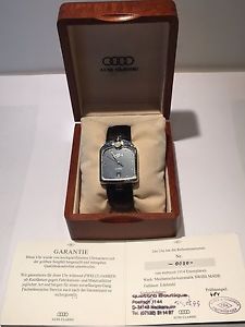 Audi Alpensieger-Uhr, Lederarmband, Limitiert, Automatik, Schweizeruhrwerk