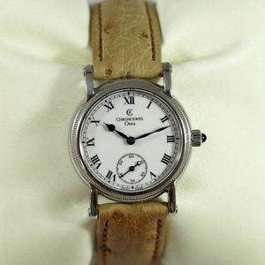 Armbanduhr der Marke Chronoswiss "Orea", Edelstahlgehäuse, Handaufzug [JS54805]