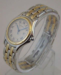 CARTIER PANTHERE COUGUAR OROLOGIO ORO ACCIAIO REF 187904 WATCH UNISEX