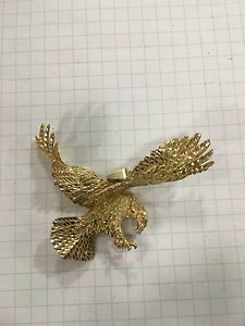 gold eagle pendent