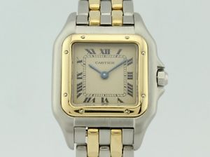 Cartier Panthere Quartz 18k Gold and Steel Lady 188921