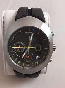 DIESEL CHRONOGRAPH AUTOMATIC DZRR01 SWISS MADE WATCH. DISCONTINUED MODEL.