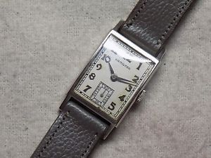 Hamilton Platinum "Cambridge" Timepiece