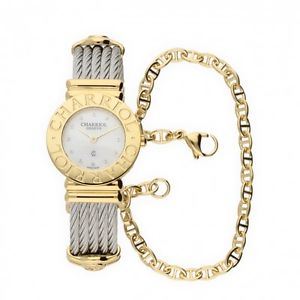 Charriol Reloj de pulsera mujer Acero Inoxidable Bicolor chapado en oro