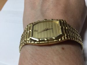 Audemars Piguet 'Bamboo' 18k Gold Yellow Gold Watch