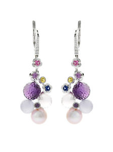 Chanel Mademoiselle Pearl Diamond Earrings
