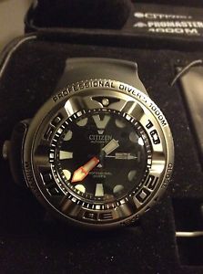 Citizen Titanium Autozilla Promaster 1000 Divers mint ultra rare watch!!!!