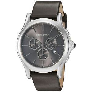 Emporio Armani Swiss Made Men's ARS4000 Analog Display Swiss Quartz Brown Watch