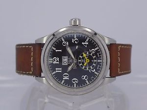 Ball Trainmaster Dual Time black dial auto BIG date GMT SS watch in box