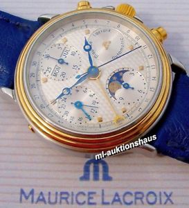 Limitierter Maurice Lacroix Chronograph mit Vollkalender und Mondphase
